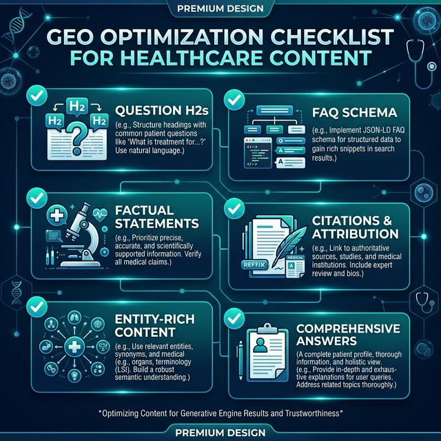 AI search optimization checklist for ExoMind content